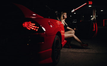 Картинка автомобили -авто+с+девушками mitsubishi eclipse