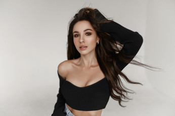 Картинка мадам девушки -+брюнетки +шатенки девушка красивая супер секси няша нежная классная модница лапочка