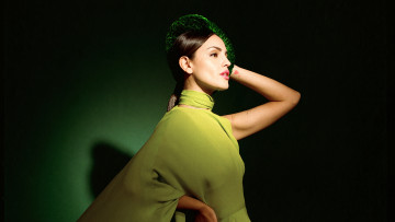 Картинка девушки eiza+gonzalez платье шляпка