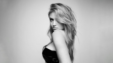 Картинка leni+klum девушки -+черно-белые монохром leni klum