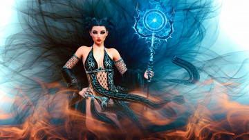 Картинка мадам 3д+графика фантазия+ fantasy девушка красивая супер секси няша нежная классная модница лапочка