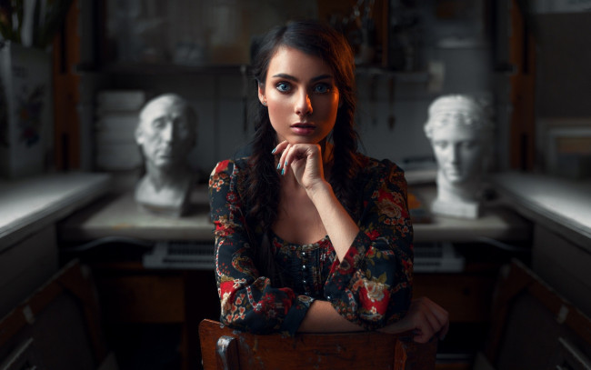 Обои картинки фото мадам, девушки, - брюнетки,  шатенки, девушка, красивая, супер, секси, няша, нежная, классная, модница, лапочка