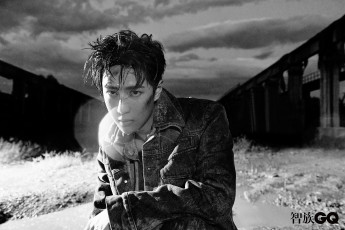 Картинка мужчины wang+yi+bo актер певец танцор куртка