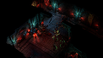 Картинка видео+игры pathfinder +wrath+of+the+righteous зал персонижи огни