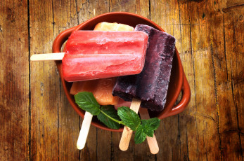 Картинка еда мороженое +десерты лакомство мята ассорти