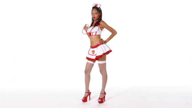 Обои картинки фото девушки, - медсестры, медсестра, красивая, девушка