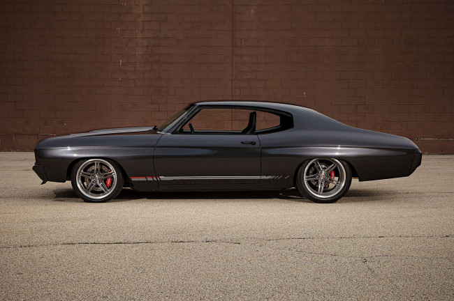 Обои картинки фото chevrolet, автомобили, chevelle, custom