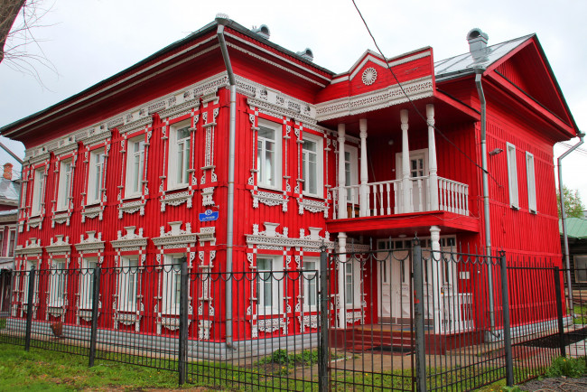 Обои картинки фото города, - здания,  дома, древнерусское, деревянное, зодчество, жилoй, дом, красота