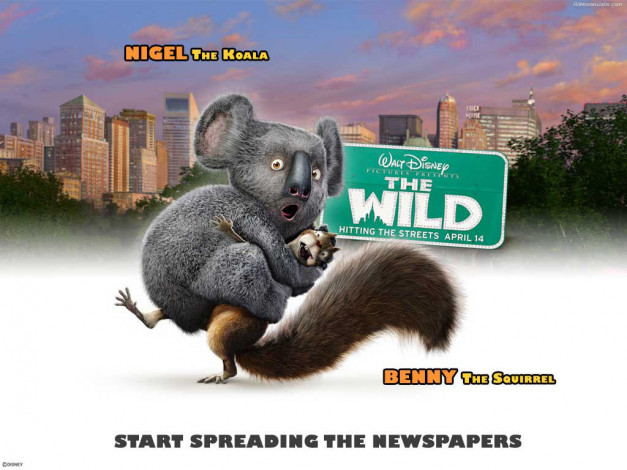 Обои картинки фото the, wild, мультфильмы