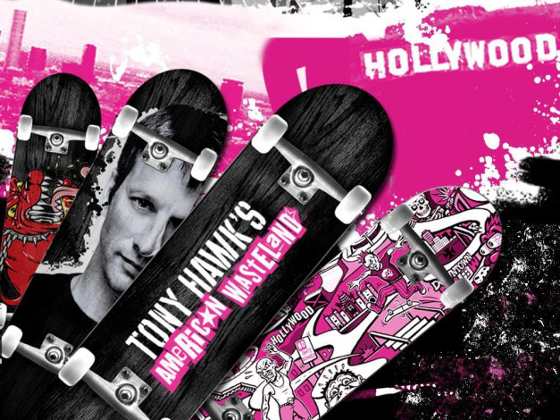 Обои картинки фото видео, игры, tony, hawk`s, american, wasteland