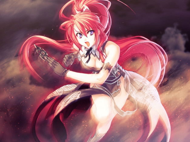 Обои картинки фото аниме, jingai, makyou