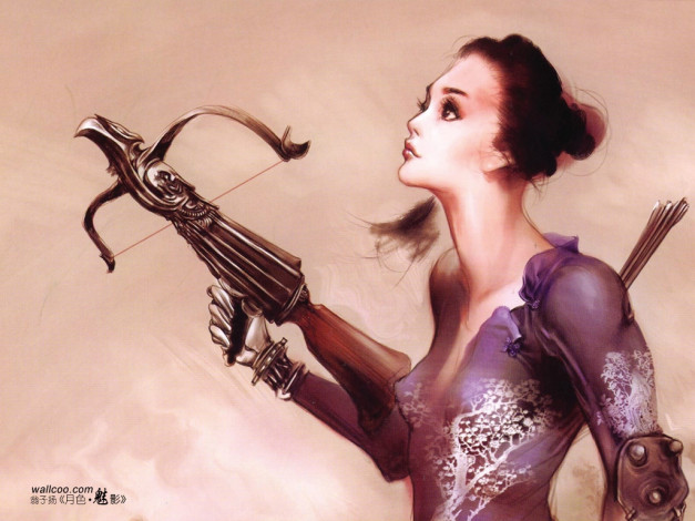 Обои картинки фото фэнтези, девушки