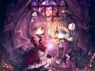 Картинка аниме halloween magic