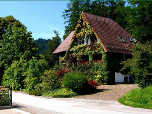 Картинка города здания дома