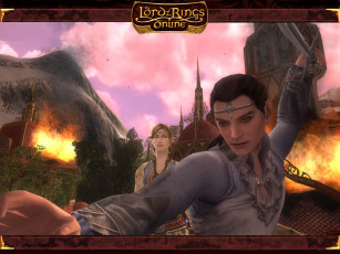 Картинка видео игры the lord of rings online shadows angmar