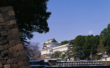 Картинка japan города замки Японии