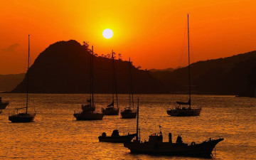 обоя корабли, разные, вместе