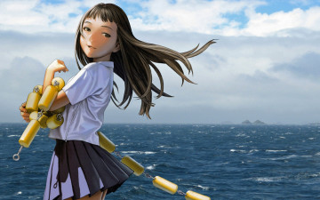 обоя аниме, range, murata, artbook