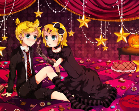 Обои картинки фото vocaloid, аниме