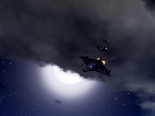 Картинка космос арт корабли космические