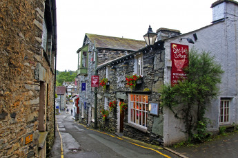 Картинка города улицы площади набережные камбрия эмблсайд великобритания