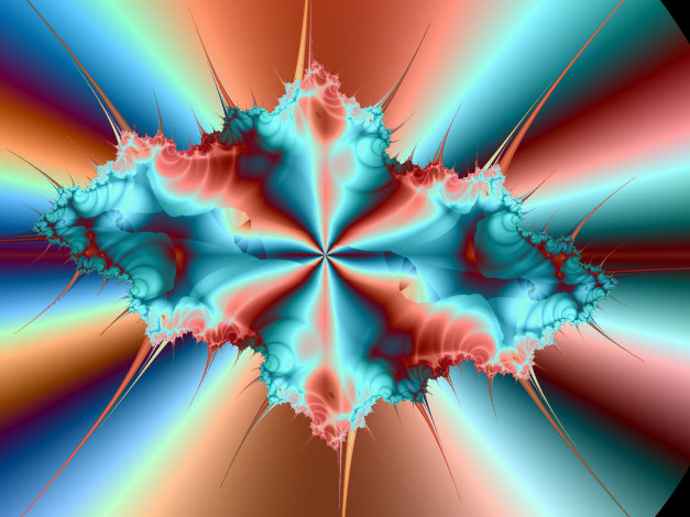 Обои картинки фото 3д, графика, fractal, фракталы, цвета, фон, узор