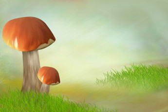 Картинка 3d векторная графика art природа wallpapers