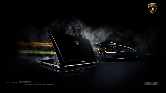 Обои картинки фото компьютеры, asus, логотип, ноутбук, фон