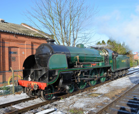 Картинка техника паровозы дорога железная паровоз рельсы