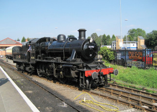 Картинка техника паровозы паровоз рельсы дорога железная