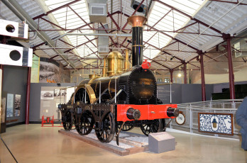 Картинка техника паровозы паровоз музей ретро