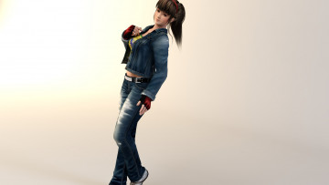 Картинка 3д+графика anime+ аниме фон взгляд девушка