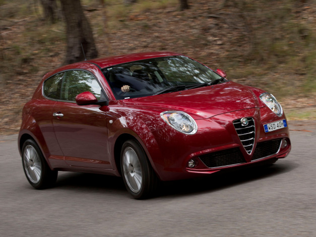 Обои картинки фото автомобили, alfa romeo, красный, 2014, 955, au-spec, alfa, romeo, mito