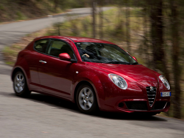 Обои картинки фото автомобили, alfa romeo, красный, 2014, 955, au-spec, alfa, romeo, mito