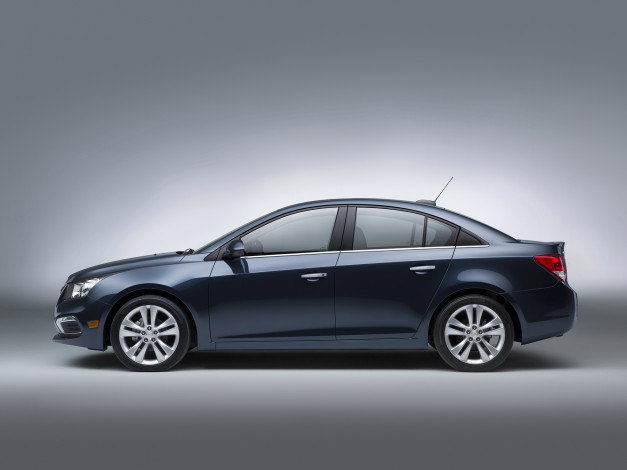 Обои картинки фото автомобили, chevrolet, 2015г, j300, us-spec, cruze