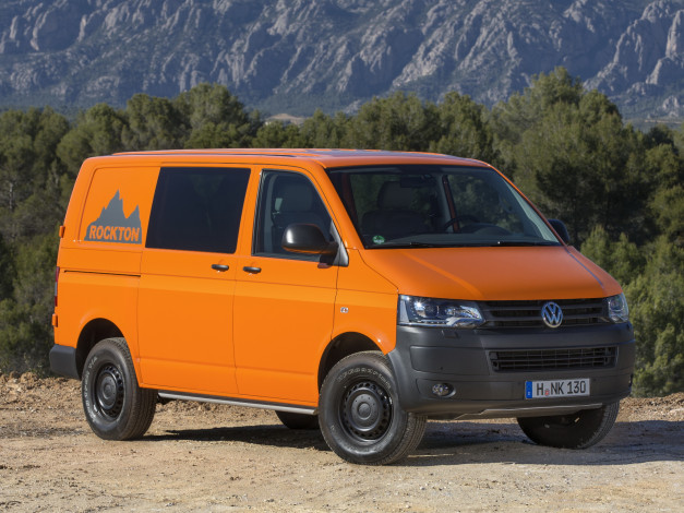 Обои картинки фото автомобили, volkswagen, rockton, transporter, t5