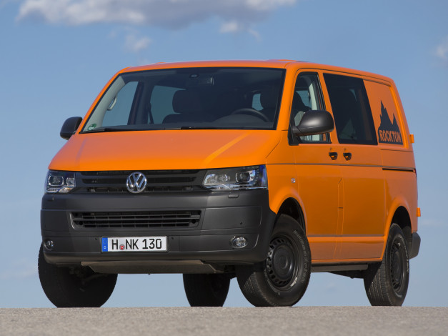 Обои картинки фото автомобили, volkswagen, t5, rockton, transporter