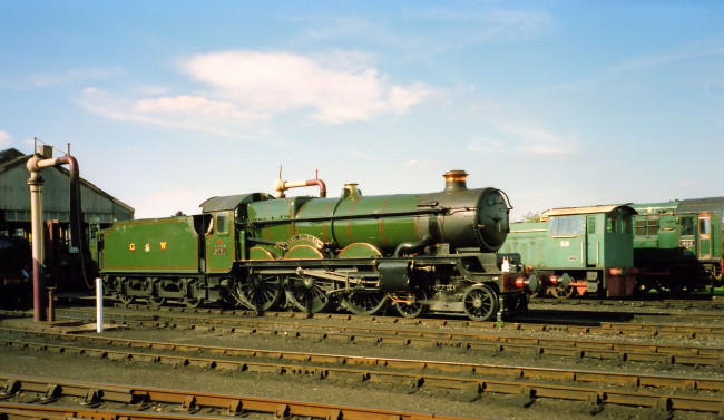 Обои картинки фото техника, паровозы, паровоз, рельсы, дорога, железная