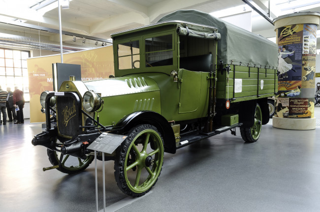 Обои картинки фото horch 2542 ps truck 1916, автомобили, грузовики, история, ретро, автошоу, выставка