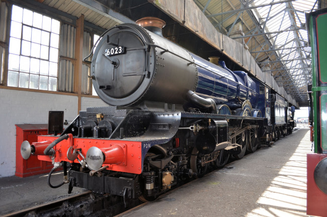 Обои картинки фото техника, паровозы, дорога, рельсы, железная, паровоз