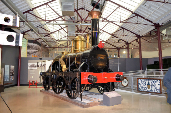 Обои картинки фото техника, паровозы, паровоз, музей, ретро