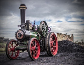 Картинка техника тракторы паровой трактор