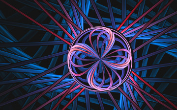 Картинка 3д+графика фракталы+ fractal фон цвета узор