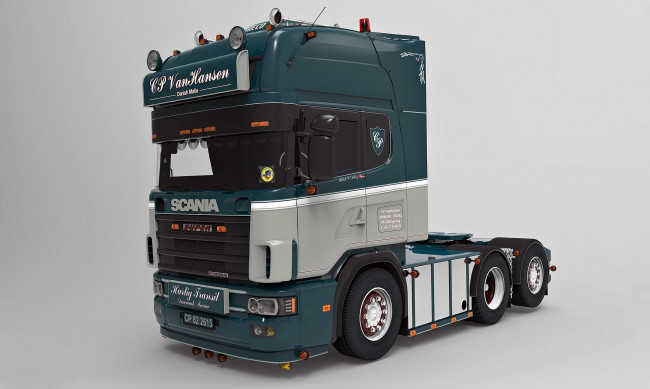 Обои картинки фото автомобили, 3д, тягач, седельный, грузовик, тяжелый