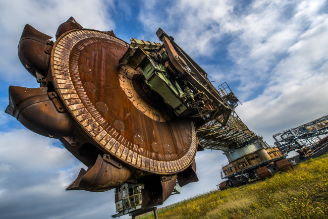 Обои картинки фото техника, экскаваторы, роторный, экскаватор