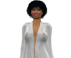 Картинка 3д+графика люди+ people девушка взгляд фон