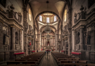 Картинка templo+de+san+francisco интерьер убранство +роспись+храма храм