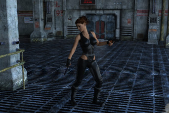 Картинка 3д+графика фантазия+ fantasy оружие фон взгляд девушка