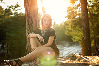 Картинка девушки -unsort+ блондинки лицо взгляд