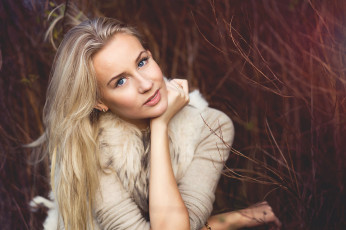 Картинка девушки -unsort+ блондинки взгляд лицо